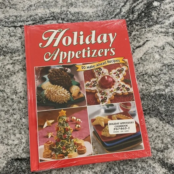 NEW In Wrapping Holiday Appetizers Cookbook! - Picture 1 of 2